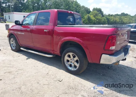 2012 Ram 1500 Laramie из США, поврежденный, VIN 1C6RD6NT4CS223854